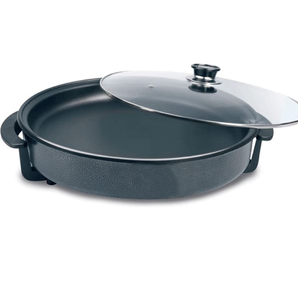 Cuiseur Multifonctions TECHWOOD 38Cm Noir (TP-3842) Cuiseur Multifonctions TECHWOOD 38Cm Noir (TP-3842)